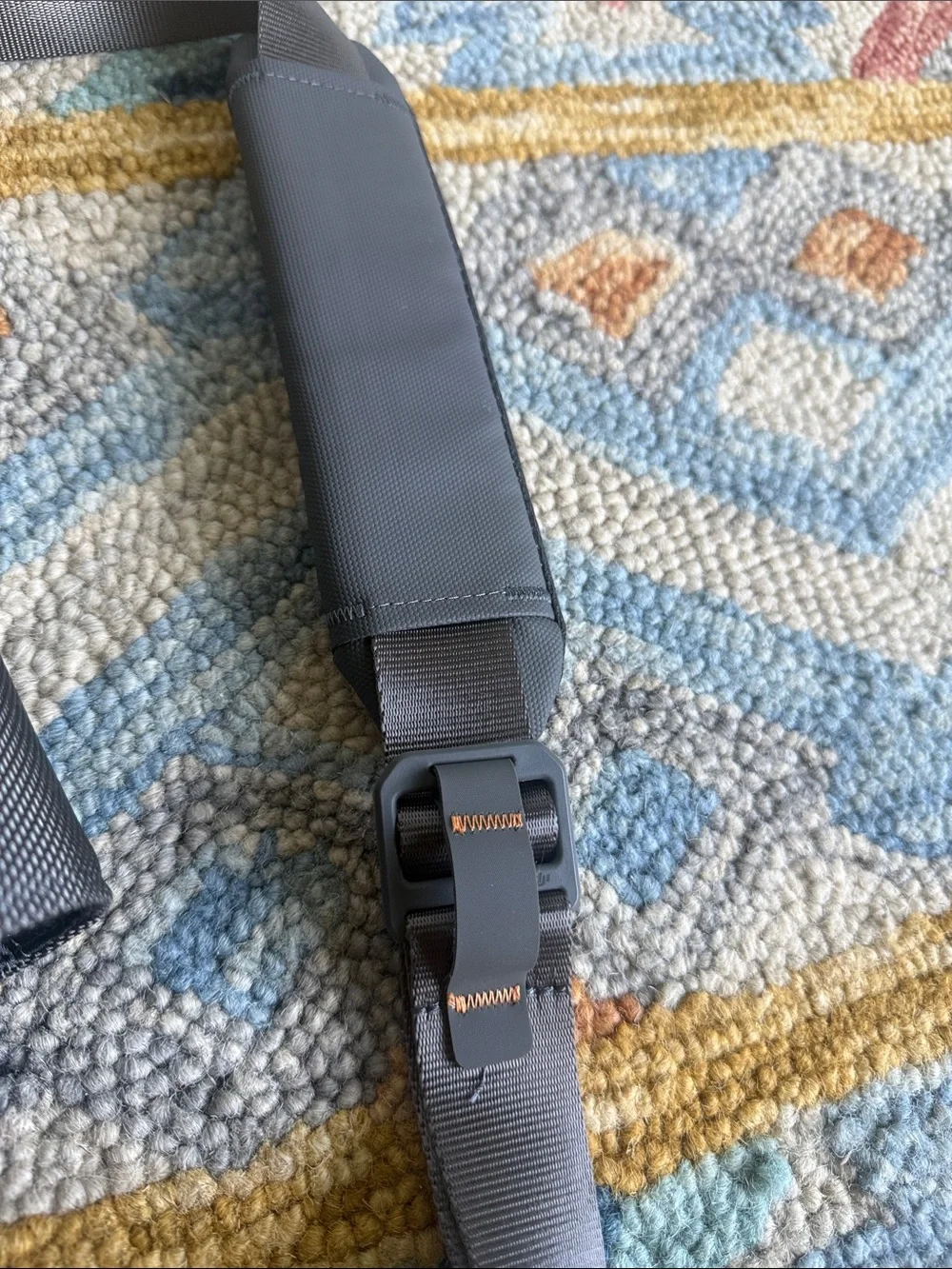 DJI Mavic 3 Gray Crossbody Messenger Bag - , Modern Nylon Shoulder Bag
